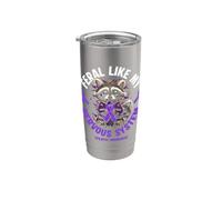 Funny Epilepsy Warrior Epilepsy Awareness Stainless Steel Insulated Tumbler