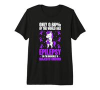 Funny Epilepsy Warrior Kids Epilepsy Awareness Premium T-Shirt