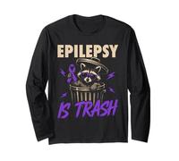 Funny Epilepsy Warrior Long Sleeve T-Shirt