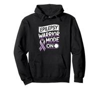 Funny Epilepsy Warrior Mode On Pullover Hoodie