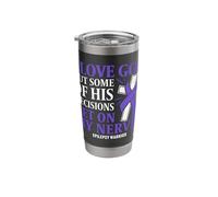 Funny Epilepsy Warrior Stainless Steel Insulated Tumbler