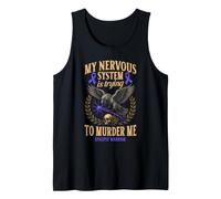 Funny Epilepsy Warrior Tank Top