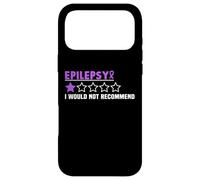 Funny Epilepsy Would Not Recommend 1 Star Rating Case for iPhone 17 Pro Max