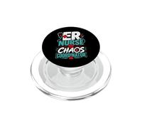 Funny ER Nurse Joke Humor PopSockets PopGrip for MagSafe