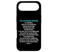 Funny ER Nurse Prayer Emergency Room Trauma Triage Humor Case for iPhone Air