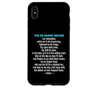 Funny ER Nurse Prayer Emergency Room Trauma Triage Humor Case for iPhone XS Max