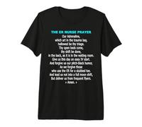 Funny ER Nurse Prayer Emergency Room Trauma Triage Humor Premium T-Shirt