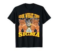 Funny Erm What The Sigma Cursed Mewing Cat T-Shirt