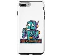 Funny Error 404 Brain Not Found Robot Nerd Joke Case for iPhone 7 Plus/8 Plus