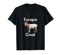 Funny Escape Goat Scapegoat Animal Huda Humor Island Love T-Shirt