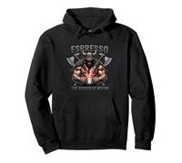 Funny Espresso The Berserker Within Viking Norse Coffee Rage Pullover Hoodie