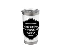 Funny Ethnographic Research Sociology Stainless Steel Insulated Tumbler