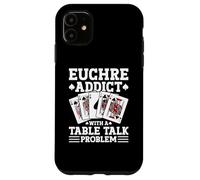Funny Euchre Table Talk Euchre Card Game Case for iPhone 11