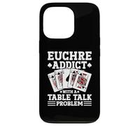 Funny Euchre Table Talk Euchre Card Game Case for iPhone 13 Pro