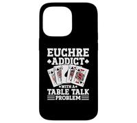 Funny Euchre Table Talk Euchre Card Game Case for iPhone 14 Pro Max