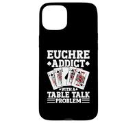 Funny Euchre Table Talk Euchre Card Game Case for iPhone 15 Plus