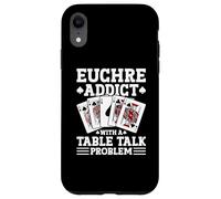 Funny Euchre Table Talk Euchre Card Game Case for iPhone XR