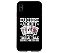 Funny Euchre Table Talk Euchre Card Game Case for iPhone XS Max
