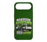 Funny EV mechanic Roadside assistance become tech support Case for iPhone Air