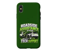 Funny EV mechanic Roadside assistance become tech support Case for iPhone X/XS