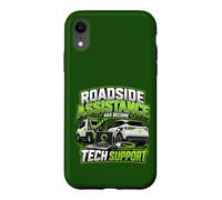 Funny EV mechanic Roadside assistance become tech support Case for iPhone XR