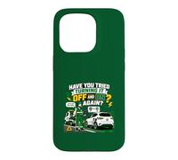 Funny EV tech support Have you tried turning it off and on Case for iPhone 15 Pro