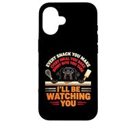 Funny Every Snack you make, I'll be watching Pet Dog Case for iPhone 16