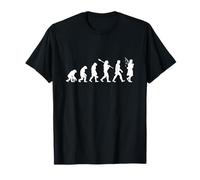 Funny Evolution Of Bagpipe Piper Bagpipes Scotland Scottish T-Shirt