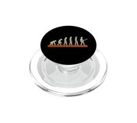 Funny Evolution Saying From Ape Guitar Hero PopSockets PopGrip for MagSafe