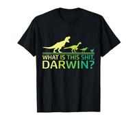 Funny Evolution Theory Dino Dinosaur Darwin T-Rex T-Shirt