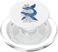 Funny Ex Breakup Humor Whale Butthole Congrats Divorce Fun PopSockets PopGrip for MagSafe