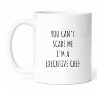 Funny Executive Chef Mug - Culinary Master Coffee Cup - Funny Gift from - Kitchen Artist Tea Mugs - Gourmet Cook11Oz Drinking Cups for Food Lovers, Birthday, Him, Her, Cooking Class, Recipe