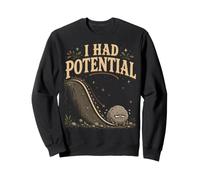 Funny Exhausted Rock I Had Potential Physics Pun Sweatshirt