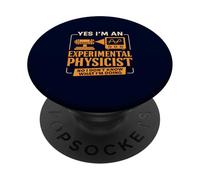 Funny Experimental Physicist Sarcastic Physics Lab Humor PopSockets Adhesive PopGrip