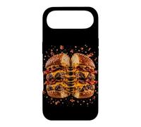 Funny Exploding Double Bacon Cheeseburger Food Lover Humor Case for iPhone Air