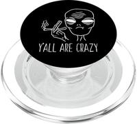 Funny Extraterrestrial Gift - Do You Believe In Aliens UFO PopSockets PopGrip for MagSafe