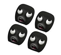 Funny Eye Car Headrest Covers General Strong Polyester Headrest Protect For Family Travel & Daily Commute Quick Install Car Accessories Humor