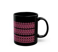 Funny F*ck This Shit Hidden Message Coffee Mug, Black/White 11oz, Fuck This Shit Hidden Message Mug, Gift for Coworkers & Work Besties, Coffee Lover Gift for Friends - Family - Coworkers (C)