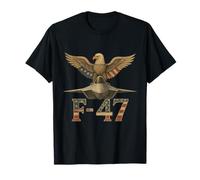Funny F47 Fighter Jet Eagle F-47 Jet Fighter Aircraft T-Shirt