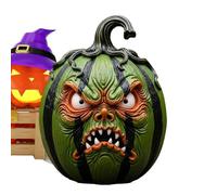 Funny Face Sculpture - Figure Collectable | Halloween Pumpkin Decor Table | Halloween Pumpkin Expressive Figures | Exquisite Crafts Parties Prefers The Holiday Funny Ornament For A
