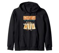 Funny Fact of Life After Monday Tuesday Calendar Weekday Zip Hoodie