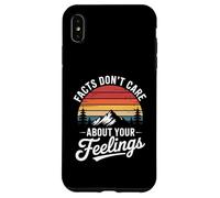 Funny Facts Do Not Care About Feelings Saying Joke Women Men Case for iPhone XS Max