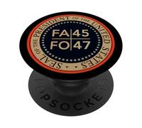 Funny! FAFO 45 47 President FA FO USA Funny Around Find Out PopSockets Adhesive PopGrip