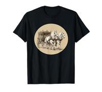 Funny Fairytale Horse Carriage Costume T-Shirt