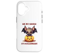 Funny Fall Oh My Gourd It's Halloween Case for iPhone 16