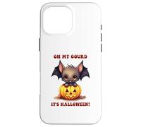 Funny Fall Oh My Gourd It's Halloween Case for iPhone 16 Pro Max
