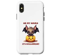 Funny Fall Oh My Gourd It's Halloween Case for iPhone X/XS