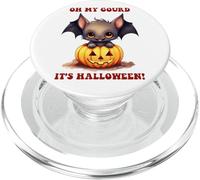 Funny Fall Oh My Gourd It's Halloween PopSockets PopGrip for MagSafe