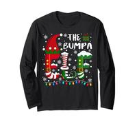 Funny Family Matching Pajamas Bumpa ELF Christmas Long Sleeve T-Shirt