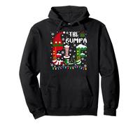 Funny Family Matching Pajamas Bumpa ELF Christmas Pullover Hoodie